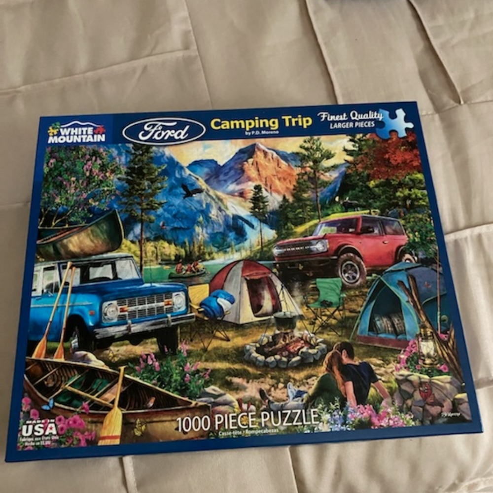 White Mountain Puzzle 1000 piece